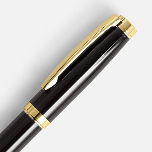 Ручка шариковая Letra Gold, глянцевая; - купить необычные сувениры в Воронеже
