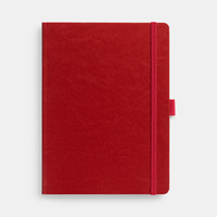 Еженедельник Lucky, недатированный, красный