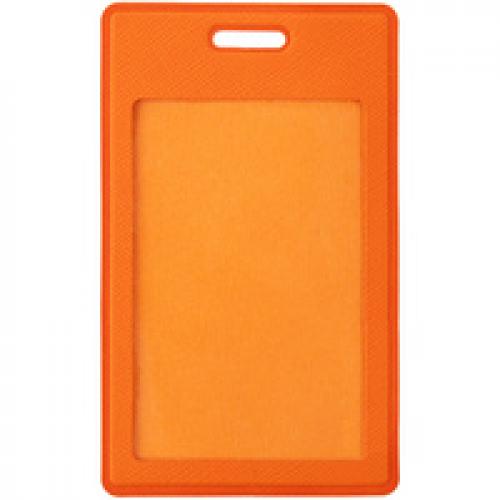 Чехол для пропуска Hit, оранжевый