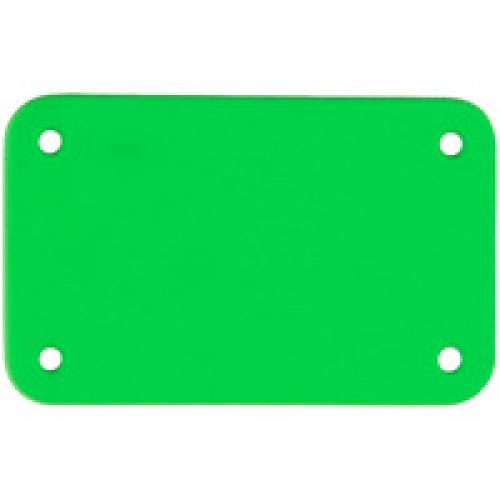 Лейбл из ПВХ Kreta, S, зеленый неон