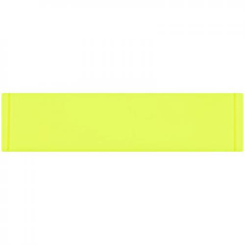 Лейбл из ПВХ Tarea, желтый неон