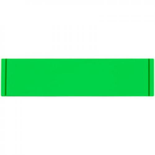 Лейбл из ПВХ Tarea, зеленый неон