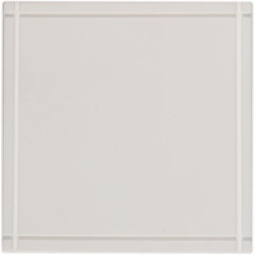 Лейбл из ПВХ Dzeta, L, белый