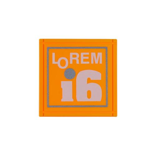 Лейбл из ПВХ Dzeta, L; - купить необычные сувениры в Воронеже