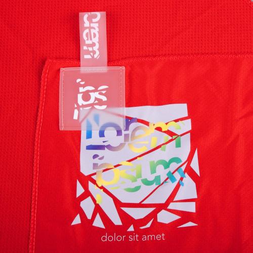 Лейбл из ПВХ Dzeta, L; - купить подарки с логотипом в Воронеже