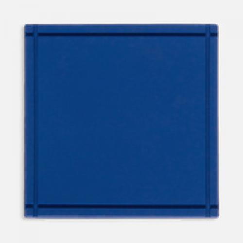 Лейбл из ПВХ Dzeta, L, синий