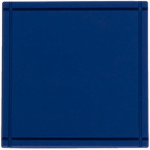 Лейбл из ПВХ Dzeta, L, синий