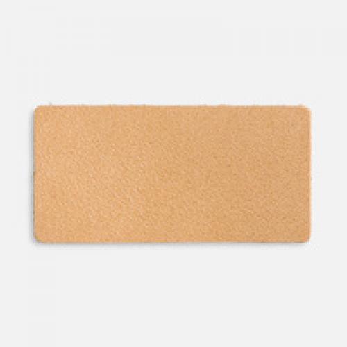 Лейбл кожаный Pasek, XS, бежевый