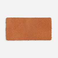 Лейбл кожаный Pasek, XS, горчичный