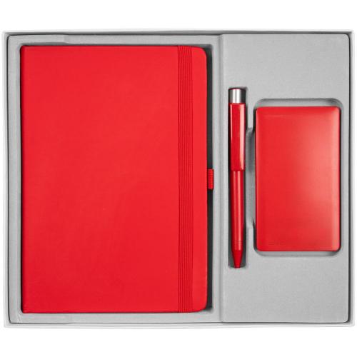 Коробка Overlap под ежедневник, аккумулятор и ручку, ver.2; - купить необычные сувениры в Воронеже