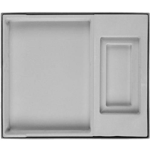 Коробка Overlap с ложементом под ежедневник и аккумулятор, ver.2; - купить необычные подарки в Воронеже