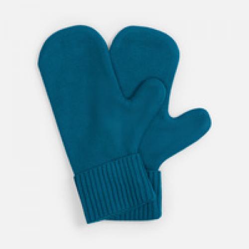 Варежки Yong, темно-синие (морская волна)