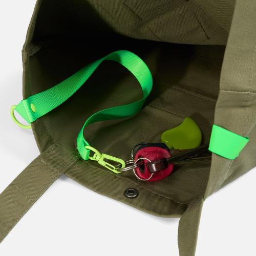 Стропа текстильная Fune 20 S, зеленый неон; - купить подарки с логотипом в Воронеже