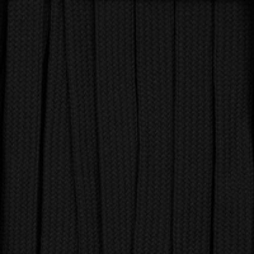 Плоский шнур Cord L, черный, 120 см