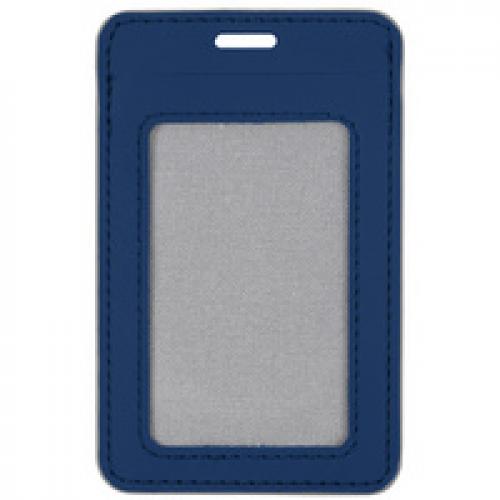 Чехол для пропуска Shall Simple, синий