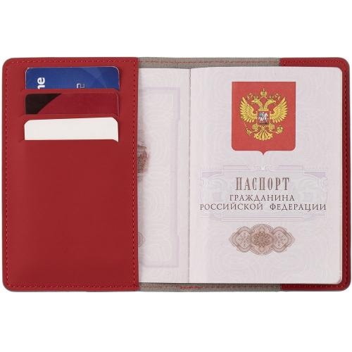 Обложка для паспорта Shall Simple; - купить необычные сувениры в Воронеже