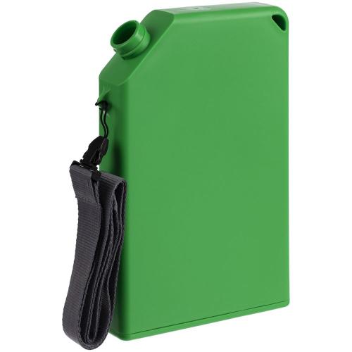 Плоская бутылка для воды Flacon; - купить подарки с логотипом в Воронеже