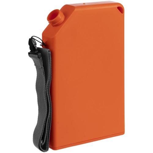 Плоская бутылка для воды Flacon; - купить подарки с логотипом в Воронеже