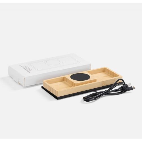 Складной коврик для мышки с беспроводной зарядкой Midstream ver.2; - купить подарки с логотипом в Воронеже