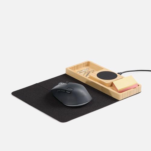 Складной коврик для мышки с беспроводной зарядкой Midstream ver.2; - купить необычные подарки в Воронеже