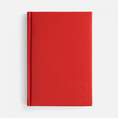 Ежедневник Baza, датированный, красный