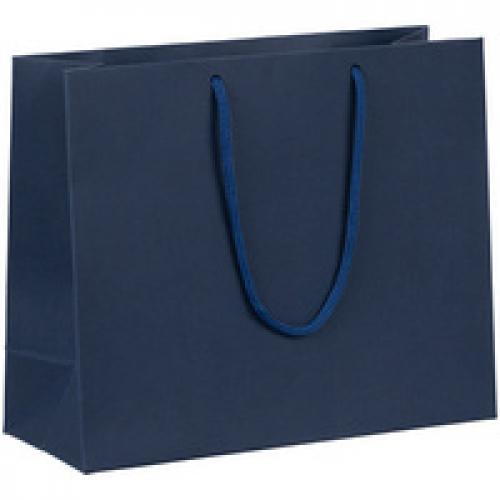 Пакет бумажный Ample Plus S, синий