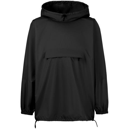 Дождевик-анорак Hard Work, укороченный, черный; - купить бизнесс-сувениры в Воронеже