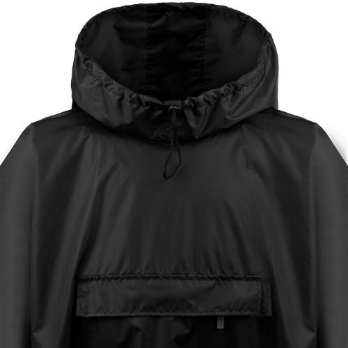 Дождевик-анорак Hard Work, укороченный, черный; - купить необычные сувениры в Воронеже