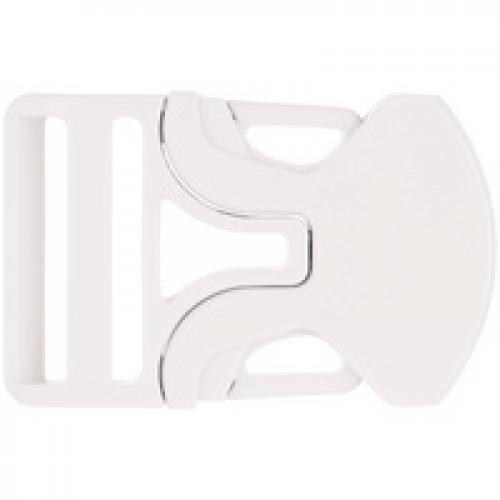 Застежка-пряжка односторонняя Triden, белый