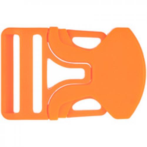 Застежка-пряжка односторонняя Triden, оранжевый неон