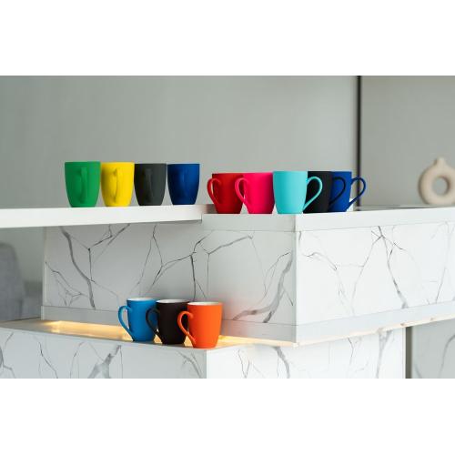 Кружка Good Morning с покрытием софт-тач, ver.2; - купить именные сувениры в Воронеже