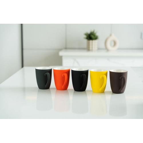 Кружка Good Morning с покрытием софт-тач, ver.2; - купить именные сувениры в Воронеже