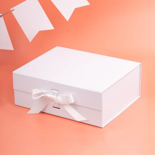 Коробка складная Rusetti, M; - купить подарки с логотипом в Воронеже