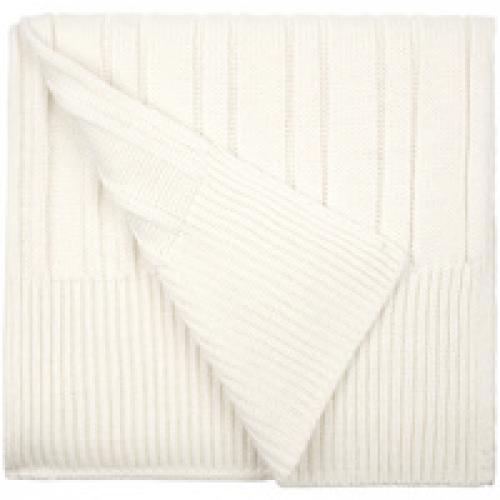 Шарф Knit Beat, белый (молочный)