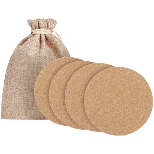 Набор из 4 костеров Suberic; - купить необычные подарки в Воронеже