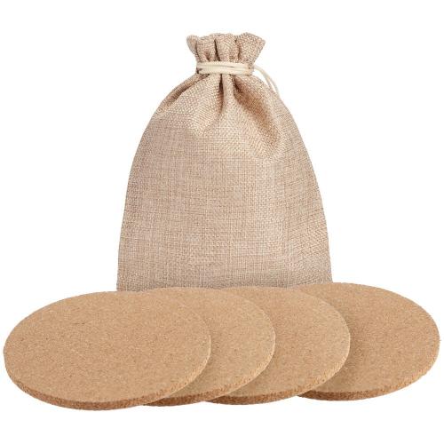 Набор из 4 костеров Suberic; - купить бизнесс-сувениры в Воронеже