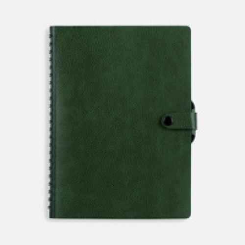 Ежедневник Strep Front на заказ, недатированный, зеленый