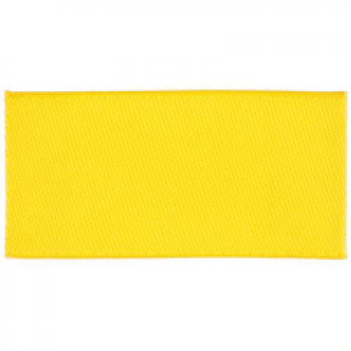 Лейбл тканевый Epsilon, XXS, желтый