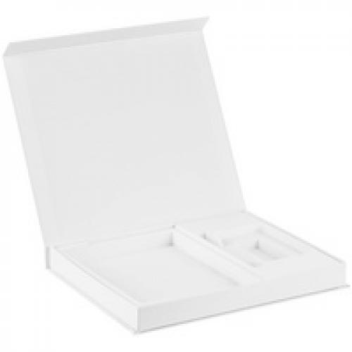 Коробка Daily Touch под ежедневник, аккумулятор и ручку, ver. 2, белая