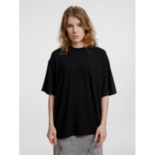 Футболка оверсайз унисекс Lavinia, черная