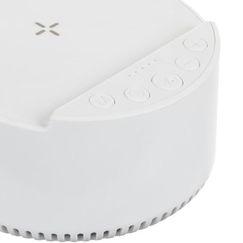 Bluetooth-колонка с беспроводной зарядкой relaxTime; - купить подарки с логотипом в Воронеже