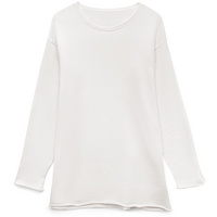 Лонгслив унисекс Siluetti Fuori, молочно-белый