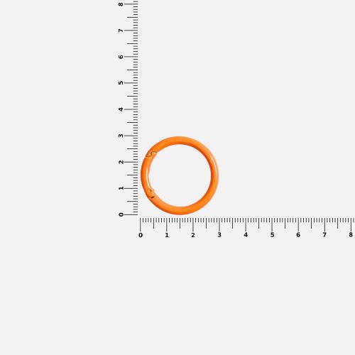 Карабин-кольцо Claus, L; - купить именные сувениры в Воронеже