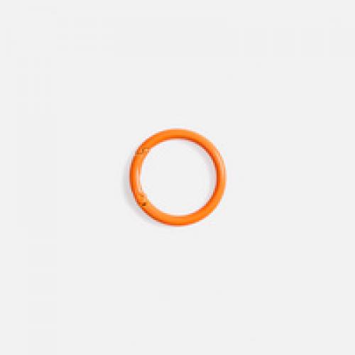 Карабин-кольцо Claus, L, оранжевый неон