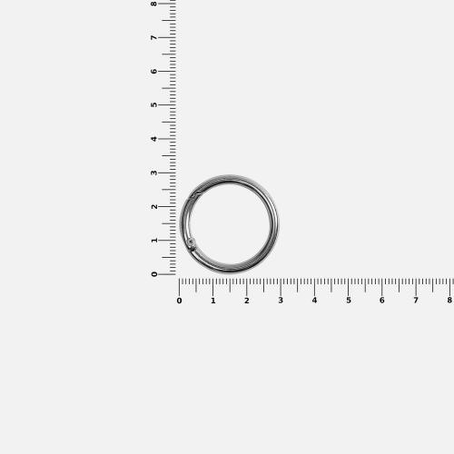 Карабин-кольцо Claus, L; - купить именные сувениры в Воронеже