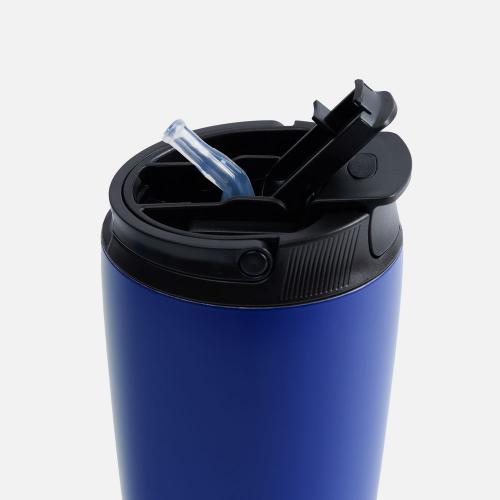 Термостакан с двумя поильниками Duetta; - купить подарки с логотипом в Воронеже