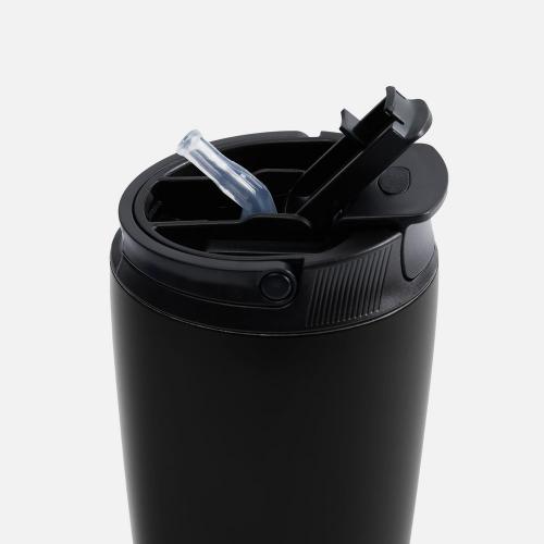 Термостакан с двумя поильниками Duetta; - купить подарки с логотипом в Воронеже