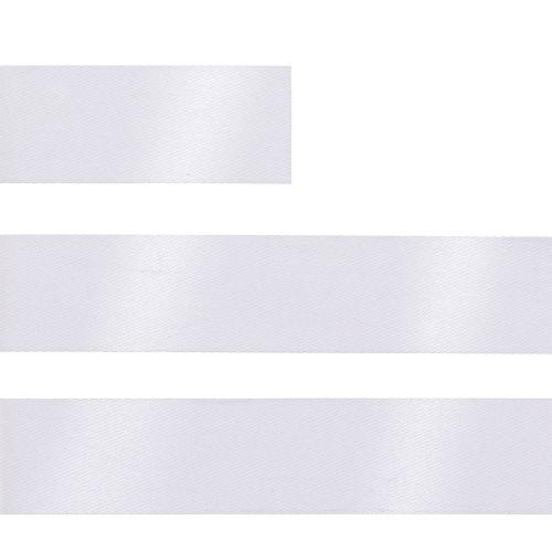 Лента сатиновая Satin 20 L, белая; - купить необычные подарки в Воронеже