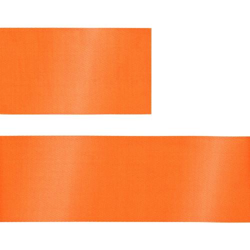 Лента сатиновая Satin 35 S, оранжевая; - купить необычные подарки в Воронеже
