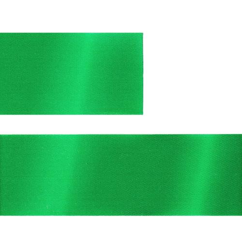 Лента сатиновая Satin 35 S, зеленая; - купить необычные подарки в Воронеже
